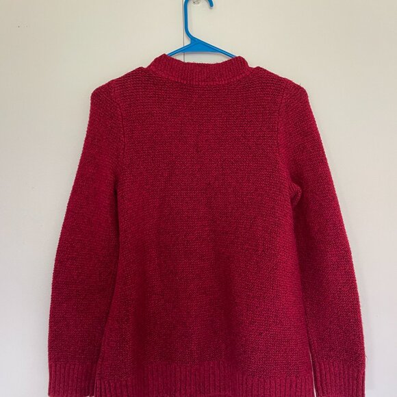 J.Jill Red V-Neck Sweater Size XS - Picture 2 of 15